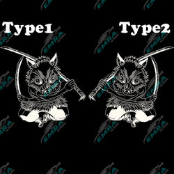 Big Anime For Car Sticker Whole Body Car Customization For Side Decorate Exterior Accessories Waterproof PVC Vinyl Decals (ONLINE ORDER ONLY)