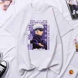 Gojo Satoru T-shirt High Quality Y2k Anime Tee (ONLINE ORDER ONLY)