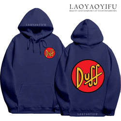 Simpsons Hoodie - Duff Beer Logo (ONLINE ORDER ONLY)