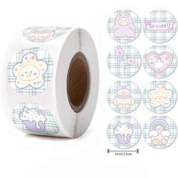 100-500pcs Cartoon Reward Sticker for Children Encouragement Sealing Labels Kids Gifts Decorative Teacher Supplies Sticker (ONLINE ORDER ONLY)