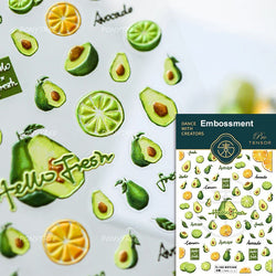 Summer Beach Bikini Watermelon Cat Popsicle Swim Ring Ice Cream Shell Coconut Tree Nail Art Decoration Stickers Manicure Decals (Online Order Only)
