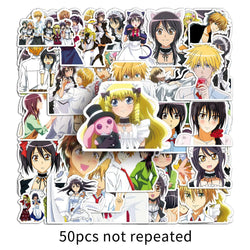 50pcs Kaichou Wa Maid-sama! Graffiti Stickers for Helmet, Desktop, Wall Decoration, DIY Sticker Pack Wholesale (ONLINE ORDER ONLY)