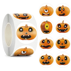 100-500pcs Halloween pumpkin stickers Halloween Party Gifts Stickers Pumpkin for Halloween party description (Online Order Only)