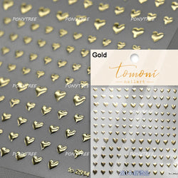 Silver Star Moon Clock Watch Cherry Love Heart Bowknot Gird Irregular Lines Dot Liquid Lava Nail Art Stickers Manicure Decals (ONLINE ORDER ONLY)