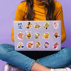 50PCS Cookie Run Kingdom Stickers Toys Skateboard Guitar Computer Refrigerator Desk Cartoon Cute Creative Graffiti Sticker (ONLINE ORDER ONLY)