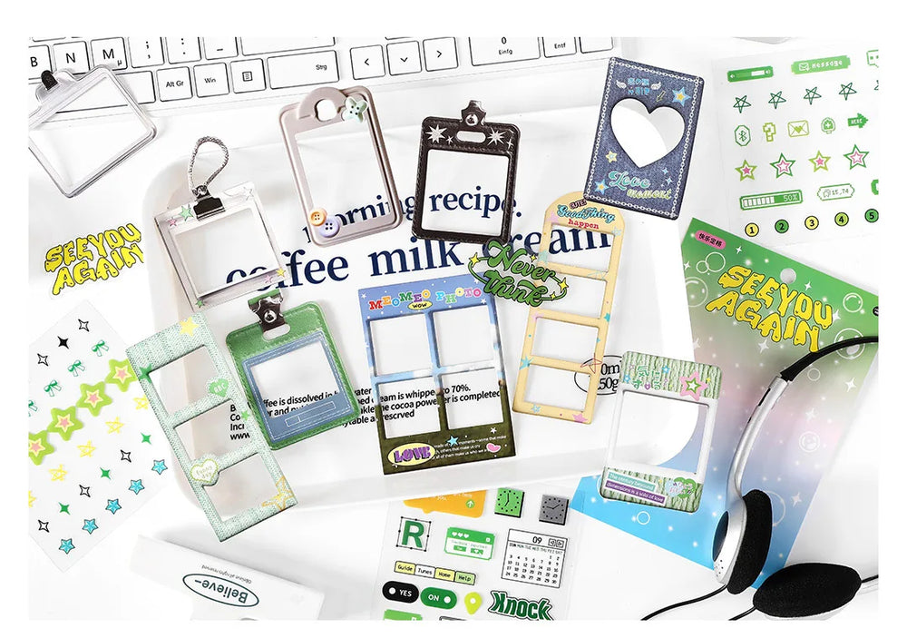 15pcs/lot American Style Retro Material Pack Paper Card Decorative Sticker for Photo Frame Planner Journal DIY Collage (ONLINE ORDER ONLY)