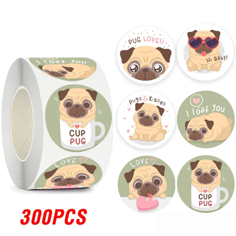 100-500pcs Cute Reward Stickers for Kids Children Kindergarten School Encouragement Students Games Toy Animals Stationery Labels (ONLINE ORDER ONLY)