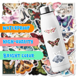 10/30/50PCS Butterfly Cartoon Stickers Animal Graffiti Decoration Luggage Laptop Phone Guitar Bike Car Skateboard Sticker  Toy (ONLINE ORDER ONLY)