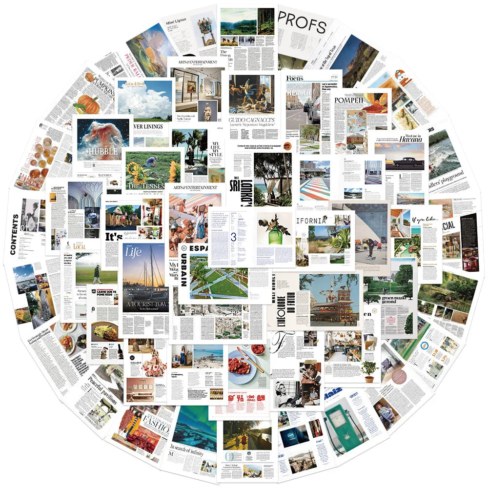 Art Poster Stickers Decals for Laptop Phone Notebook Suitcase Wall Collection (Online Order Only)