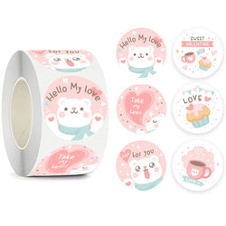 100-500pcs Cute Reward Stickers for Kids Children Kindergarten School Encouragement Students Games Toy Animals Stationery Labels (ONLINE ORDER ONLY)