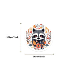 50pcs Jungle Zoo Wild Animal Stickers for Kids Boys Girl Baby Person Sticker Notebook Water Bottle Luggage Laptop Phon (ONLINE ORDER ONLY)