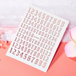 1Pc Laser Silver Gold Lines Stripe Nail Sticker Metal Strip Luxury Nails Slider Self Adhesive Slider Papers Transfer Stickers *& (Online Order Only)