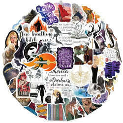 Throne of Glass Cartoon Stickers for Laptop, Skateboard, Notebook, Fridge - 10/30/50PCS Decals (Online Order Only)