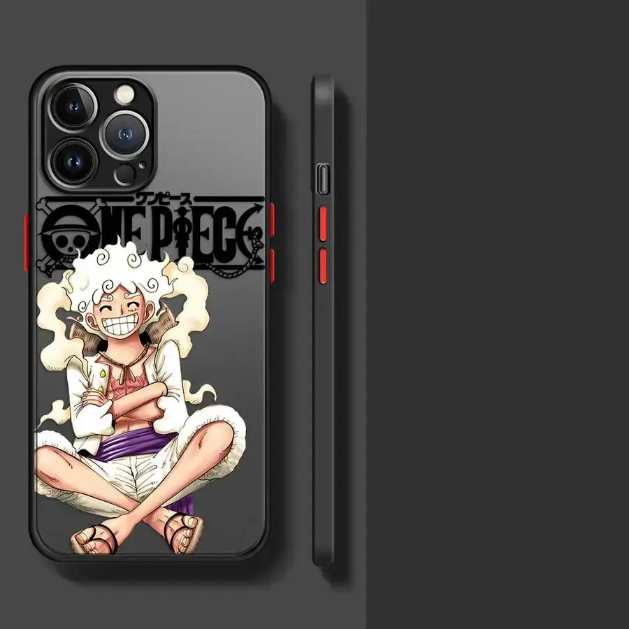 One Piece Phone Case: Zoro & Luffy Matte iPhone Cover (ONLINE ORDER ONLY)