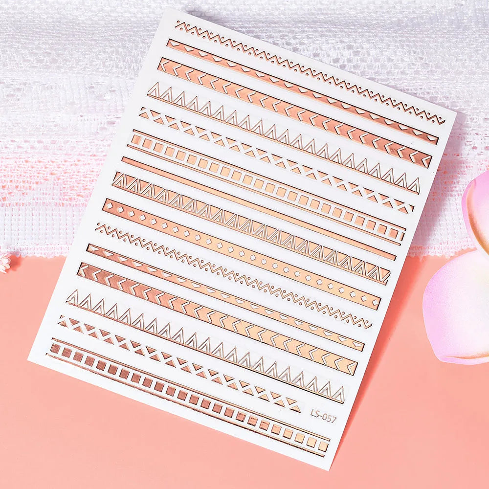 1PC Heart Love Design 3D Nail Art Sticker English Letter Self-Adhesive Slider Valentine's Day DIY Manicure Tips Accessories Tool (ONLINE ORDER ONLY)