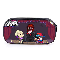 Children Friday Night Funkin Pencil Box Boys Girls Kids Anime Pencil Case Students Cartoon Pen Bags Teenagers Stationery Bags (Online Order Only)