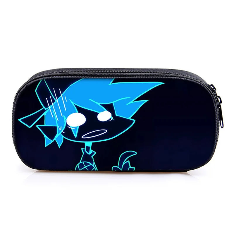 Children Friday Night Funkin Pencil Box Boys Girls Kids Anime Pencil Case Students Cartoon Pen Bags Teenagers Stationery Bags (Online Order Only)