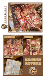 20 Pages Dream Language Series Cut Film Sticker Book Y2K Sticker Journal Handbook Scrapbooking Kawaii Decoration Sticker Gift (ONLINE ORDER ONLY)