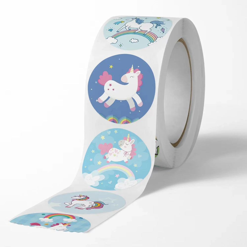 100-500pcs Cute Cartoon Animal Stickers Kids Rewards Labels Encouragement Scrapbook Decorative Stationery Stickers (ONLINE ORDER ONLY)