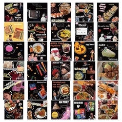 Cool Phone Case Stickers for Suitcase, Skateboard, Laptop, Luggage, Fridge, Car - 10/30/60Pcs (ONLINE ORDER ONLY)