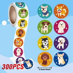 100-500pcs Reward Encouraging Graphic Stationery Animal Sticker Kindergarten School Students Child Teacher Cartoon Cute Sticker (ONLINE ORDER ONLY)