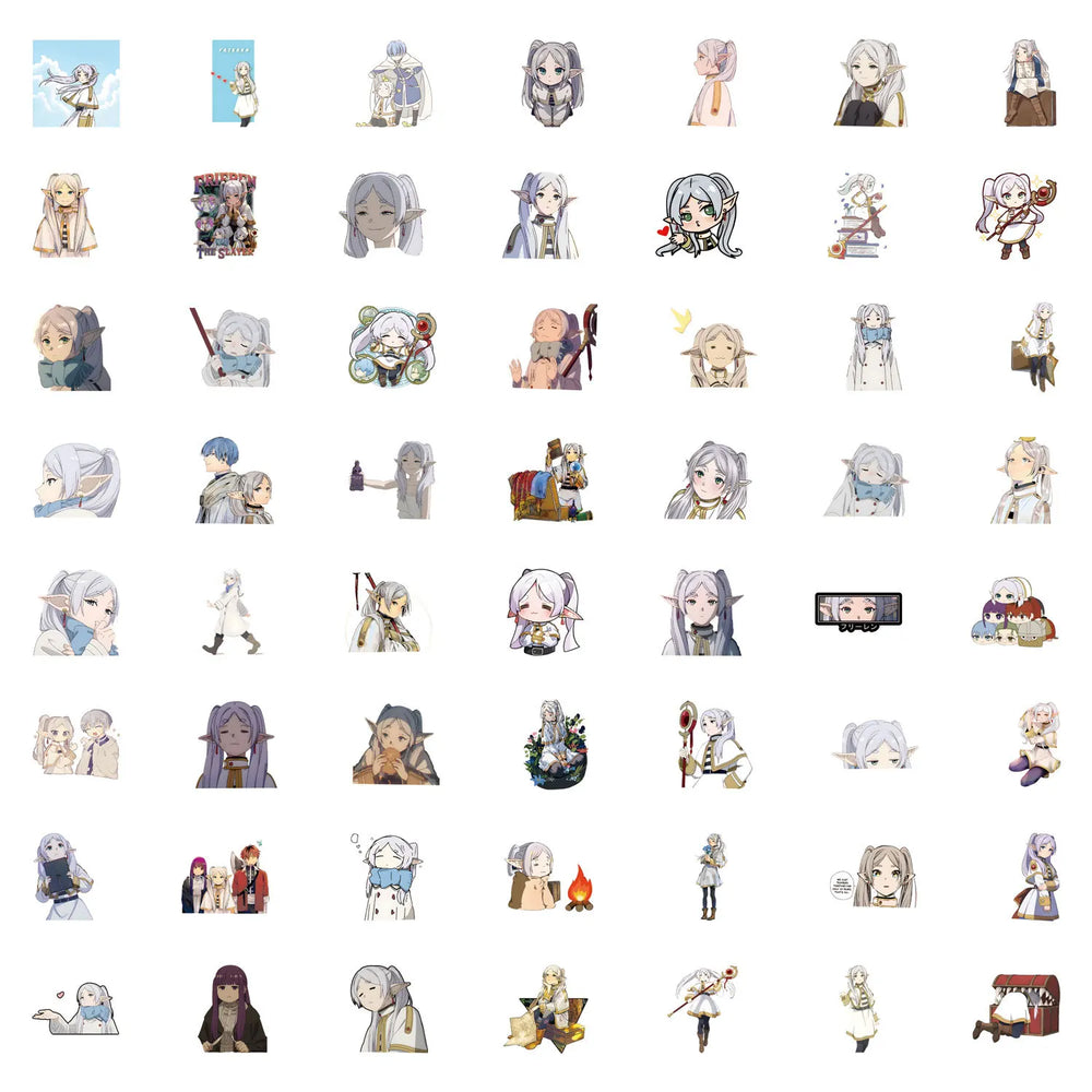 10/30/50/100PCS The Buried Florian Stickers Frieren: Beyond Journey's End Cartoon DIY Fashion Sticker Kids Gift Toys Bike Decals (Online Order Only)