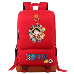 One Piece Luffy Printed Unisex Backpack School Travel Bag (ONLINE ORDER ONLY)