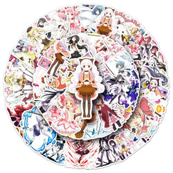 10/30/50PCS Puella Magi Madoka Magica Stickers Magic Girl Animation Decals Fridge Luggage Laptop Phone Guitar Sticker Kids Toys (ONLINE ORDER ONLY)