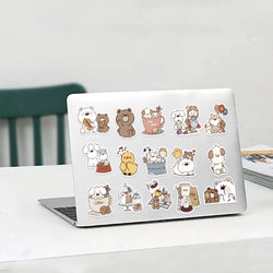 50pcs Cute Cartoon Miiiiichan Stickers Animals Anime For Laptop Water Bottle Luggage Notebook Waterproof Graffiti Vinyl Decals (Online Order Only)