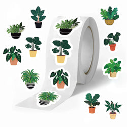 500pcs Cute Green Aesthetic Stickers for Kids, Fridge, Laptop, Phone, Scrapbook, Suitcase, Waterproof (Online Order Only)