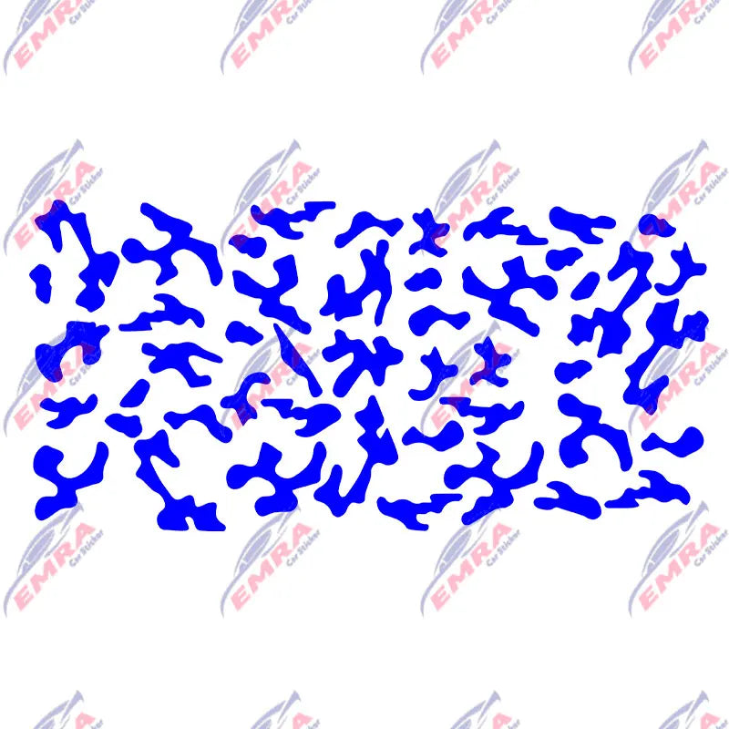 Leopard Print For Car Stickers External Accessories Window Decoration Side Camouflage Stickers StyleDie Cutting Vinyl Decals (ONLINE ORDER ONLY)