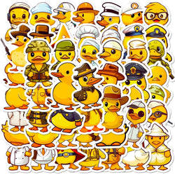 Little Yellow Duck Stickers for Scrapbooking, Phone, Laptop, Luggage, Car, Skateboard, Helmet, Bottle - 10/25/50pcs (ONLINE ORDER ONLY)