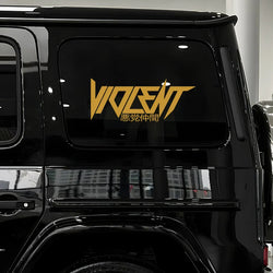 "VIOLENT" decal,JDM style stickers,creative&fashion decal with high quality for car trucks motorcycles&laptops!For a Unique look (ONLINE ORDER ONLY)
