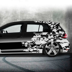 Camouflage Stickers For Car Stickers Decorative Side Full Body Vehicle Automobile Modification External Accessories Vinyl Decals (ONLINE ORDER ONLY)