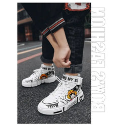 One Piece Luffy High Top Shoes Zoro Anime Sneakers (ONLINE ORDER ONLY)
