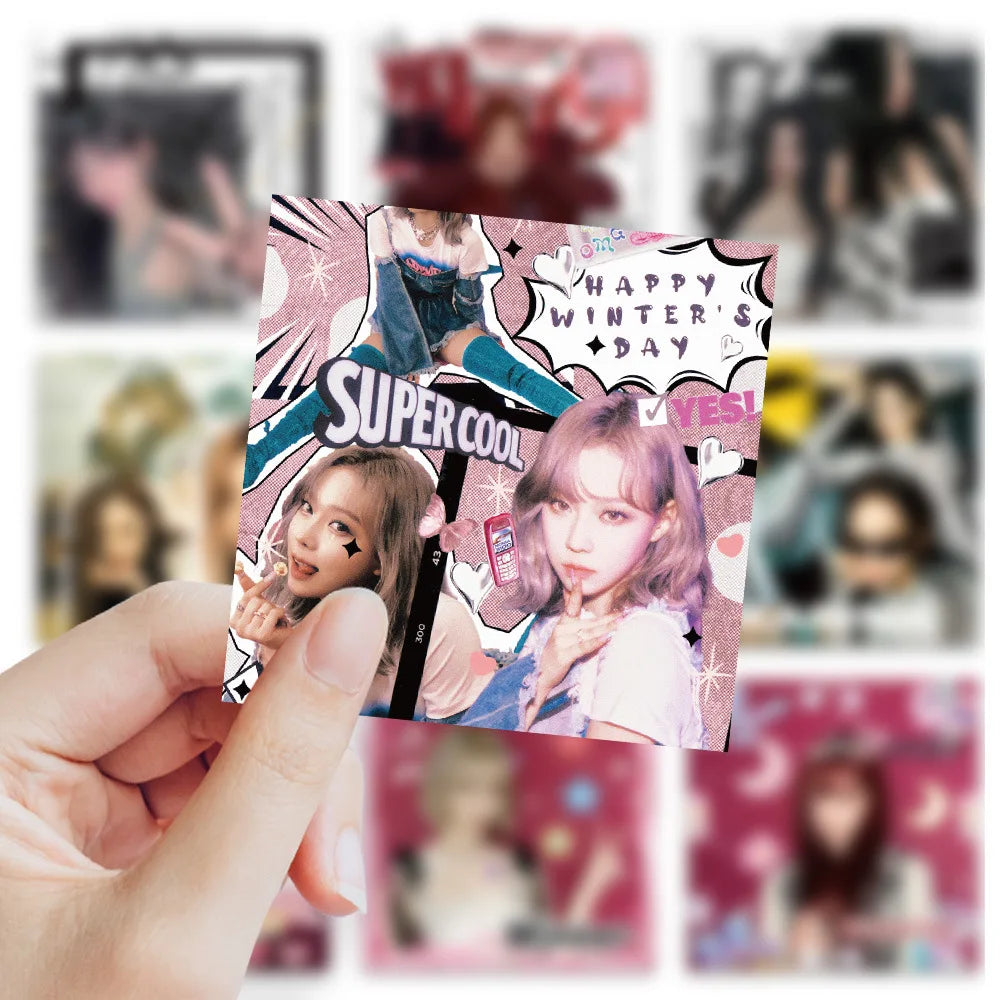 K-pop Star Idol Girls Band Sticker Packs (Online Order Only)