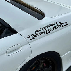 "URBAN LEGEND,NEED FOR SPEED"Stickers,Elevate Your Car's Look with this Creative Fun Car Sticker! (ONLINE ORDER ONLY)