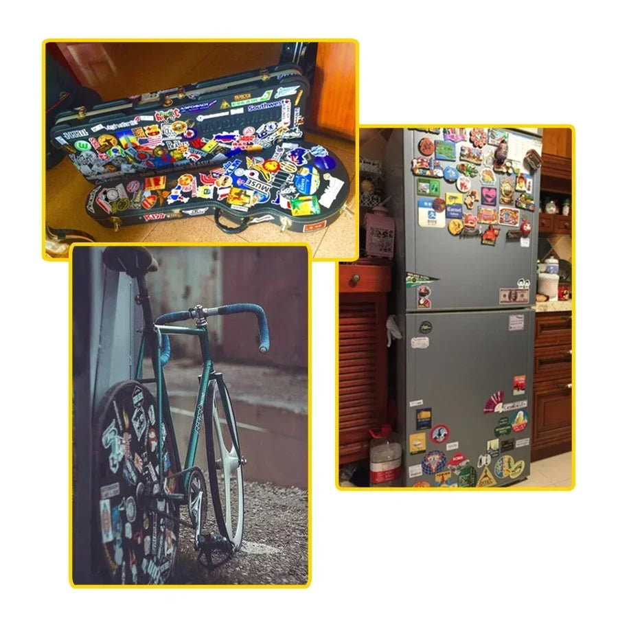 10/50/75 PCS Cyberpunk Graffiti Stickers Packs One Pieces Cartoon Stickers for Laptop Suitcase Skateboard Guitar Anime Stickers (ONLINE ORDER ONLY)