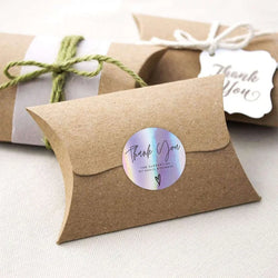 500pcs Rainbow Laser Thank You Stickers 1inch Small Business Stickers  Adhesive Labels for Boutiques Wrapping Supplies (ONLINE ORDER ONLY)