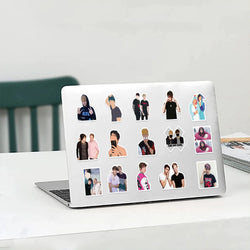 50pcs Sam and Colby Graffiti Stickers For Suitcase Skateboard Laptop Luggage Phone Car Styling DIY Sticker Decals (ONLINE ORDER ONLY)