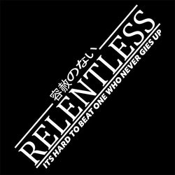 Relentless JDM Stickers For Car Sticker Drift Stance Anime Exterior Motivation After The File Glass Decoration Vinyl Decals (ONLINE ORDER ONLY)