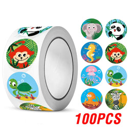 100-500pcs Reward stickers for Students Encourage Labels Scrapbooks Sticker for School Teacher Supplies Cute Self Adhesive Label (Online Order Only)