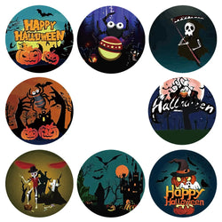 100-500PCS Halloween Pumpkin Bat Sealing Sticker Happy Halloween Sticker For Kids Party Baking Accessories Tools DIY (ONLINE ORDER ONLY)