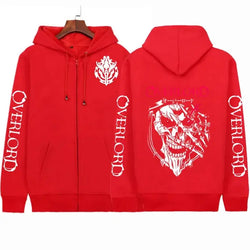 Overlord Cosplay Horror Skull Hoodie Ainz Zip Up (ONLINE ORDER ONLY)