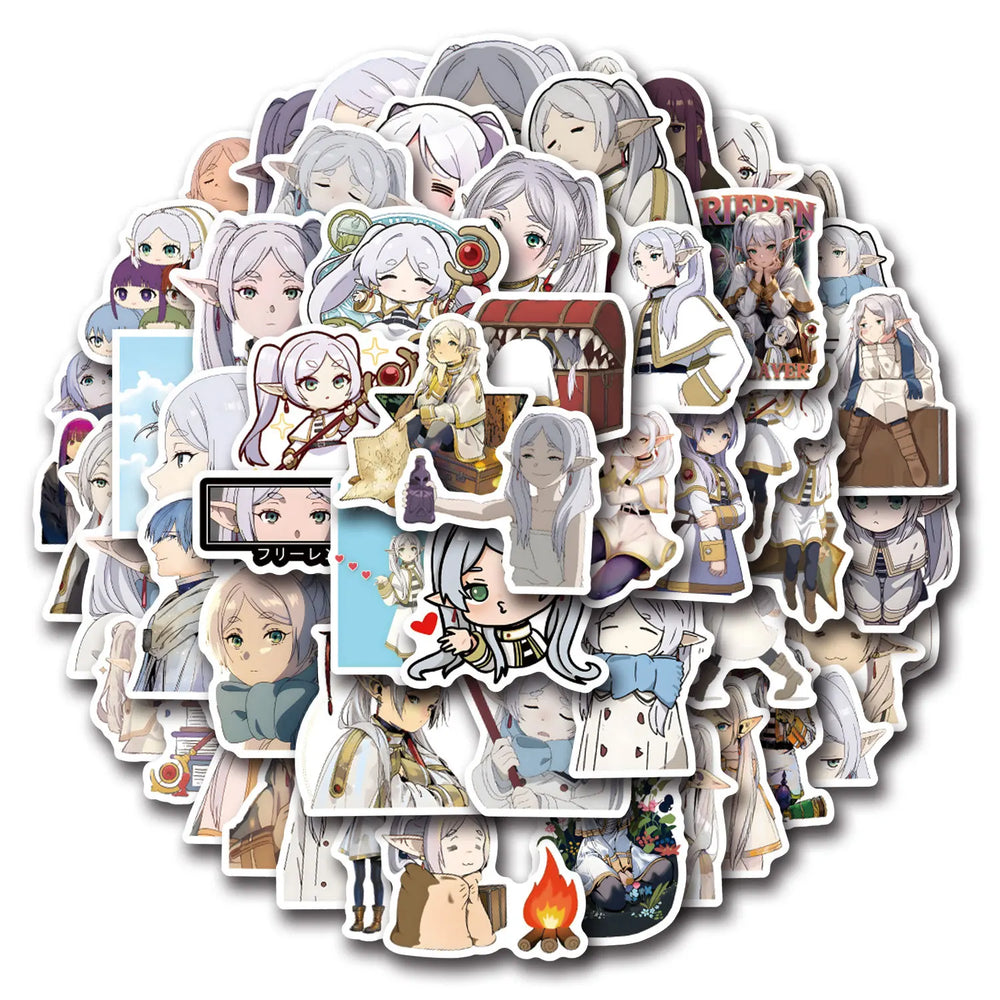 10/30/50/100PCS The Buried Florian Stickers Frieren: Beyond Journey's End Cartoon DIY Fashion Sticker Kids Gift Toys Bike Decals (Online Order Only)