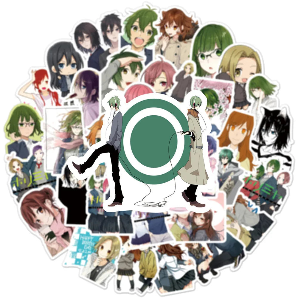 10/30/50PCS Horimiya Series Graffiti Stickers Suitable for Helmets Desktop Guitar Cup Wall Decoration DIY Sticker Pack Wholesale (Online Order Only)