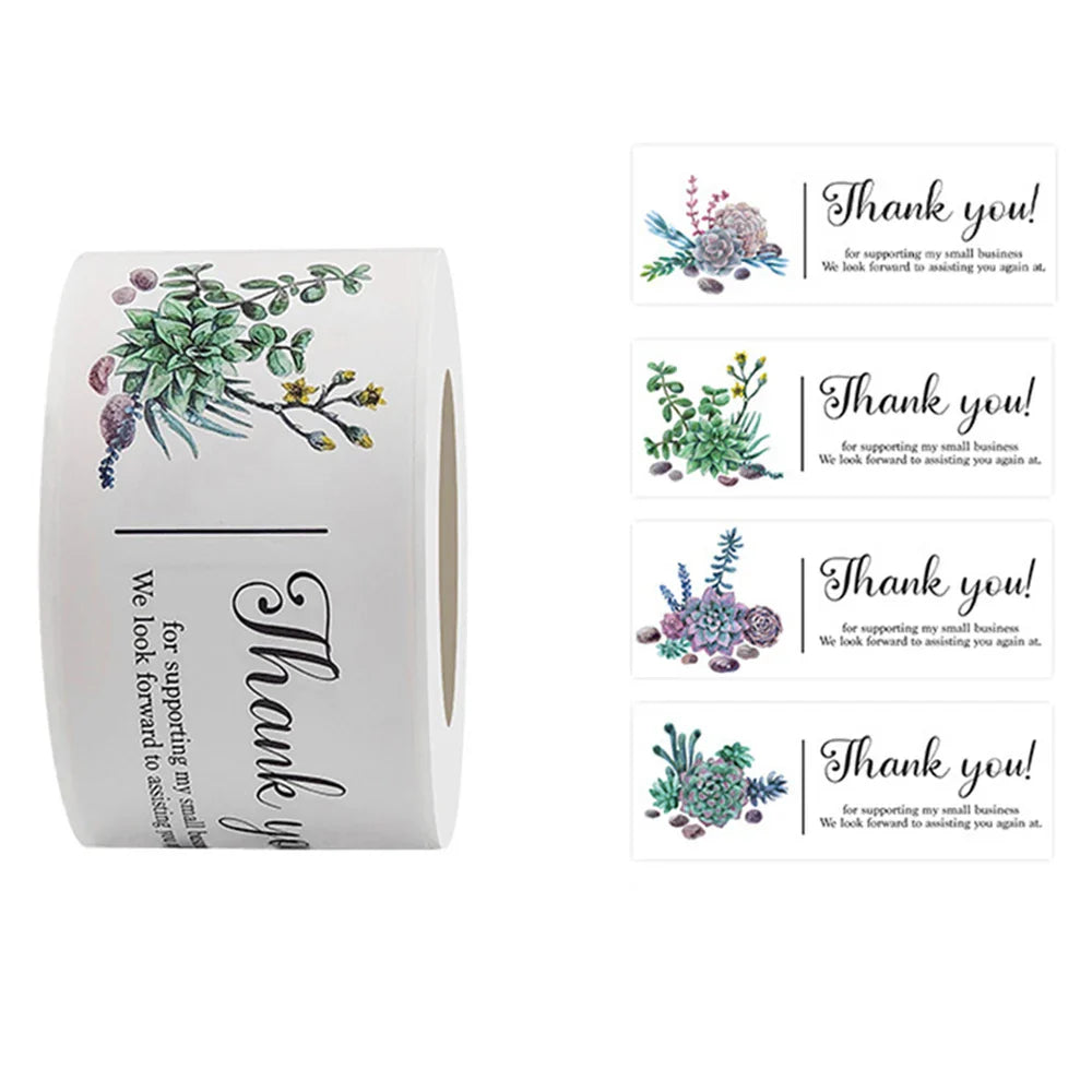120pcs This Package Nice To Meet You Too Sticker Thank You Small Business Handmade Merchandise Decoration  Seal Label (ONLINE ORDER ONLY)