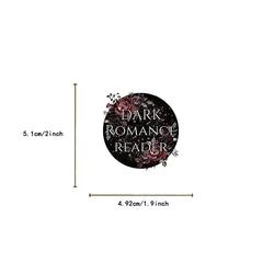 50/52pcs Romance Bookish Spice Reader Stickers Pink Girl Cartoon Decals Aesthetic Decals Phone Laptop Diary Sticker Kids Toys (ONLINE ORDER ONLY)