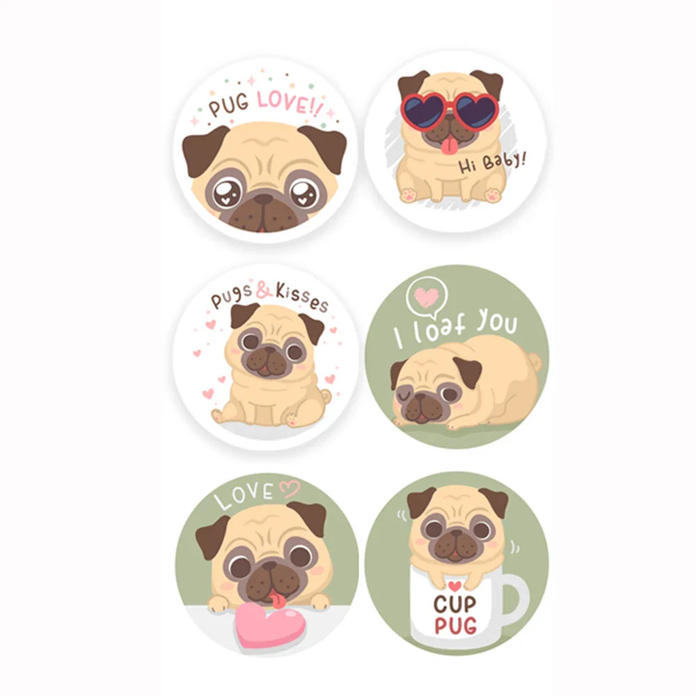 100-500pcs Lovely Animal Stickers Sealing Labels Reward Sticker For School Teacher Kids Stationery Sticker Gift Decor (ONLINE ORDER ONLY)