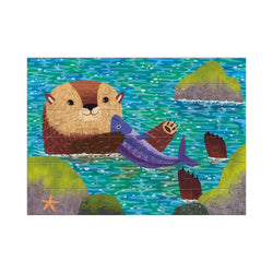 Sea Otter 48 Piece Mini Jigsaw Puzzle Mudpuppy (ONLINE ORDER ONLY)